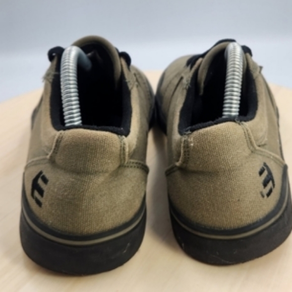 Etnies Mens Skater Tennis Shoes Gray/Black sz 8 - Picture 5 of 13